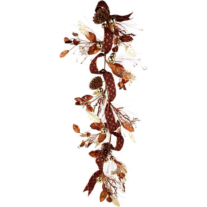 Uptown Copper Chic Garland 5'