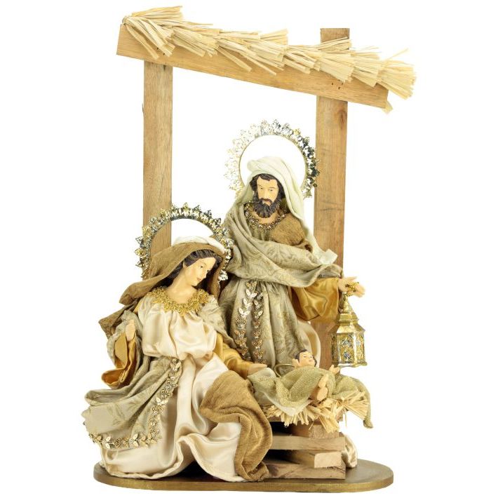 Holy Family on Stable 19"
