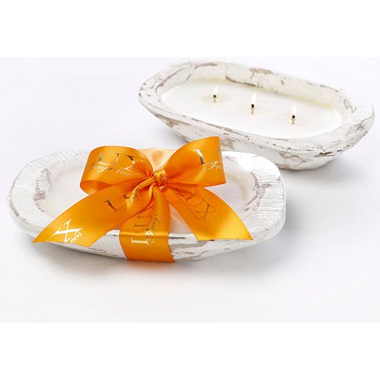 Orange Vanilla 3 wick Bowl