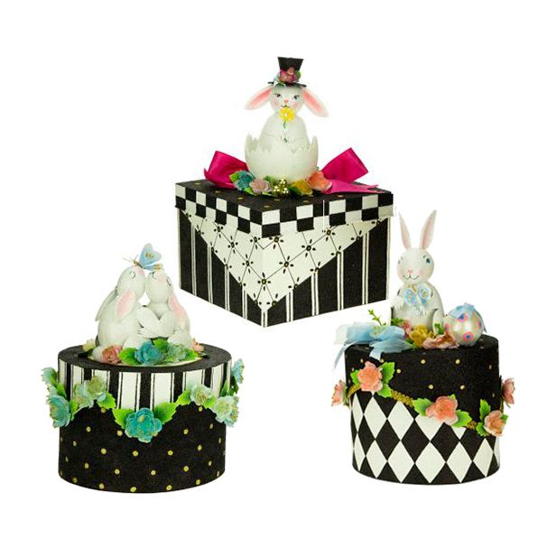 Adorable Bunny Box Set of 3 10-13"