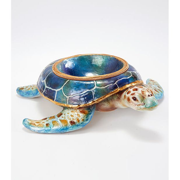 Coastal Dream Turtle Dish 4"