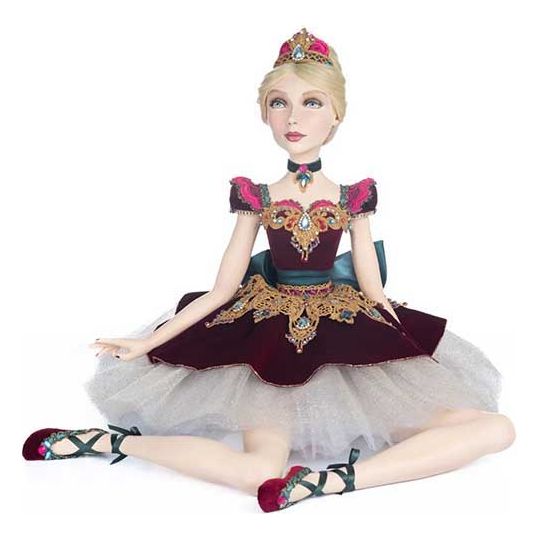 Sugar Plum Ballerina sitting 23"