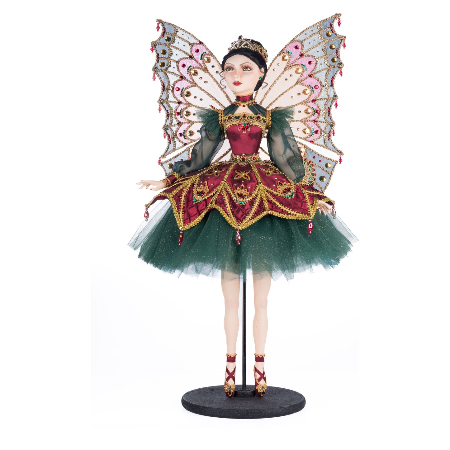 Belle Noelle Standing Fairy Ballerina Doll 29.25"
