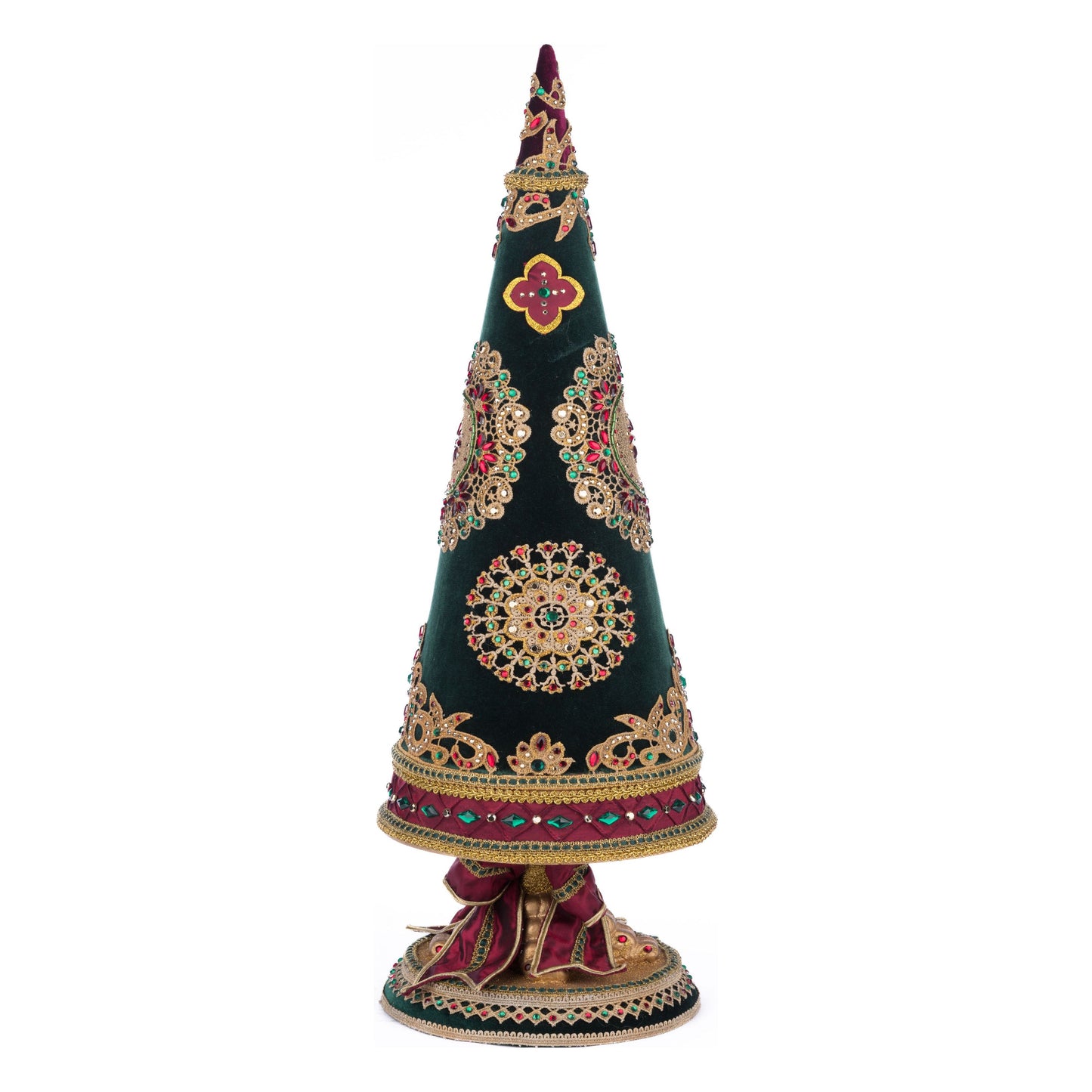 Christmas Castle Tabletop Tree 24.75"