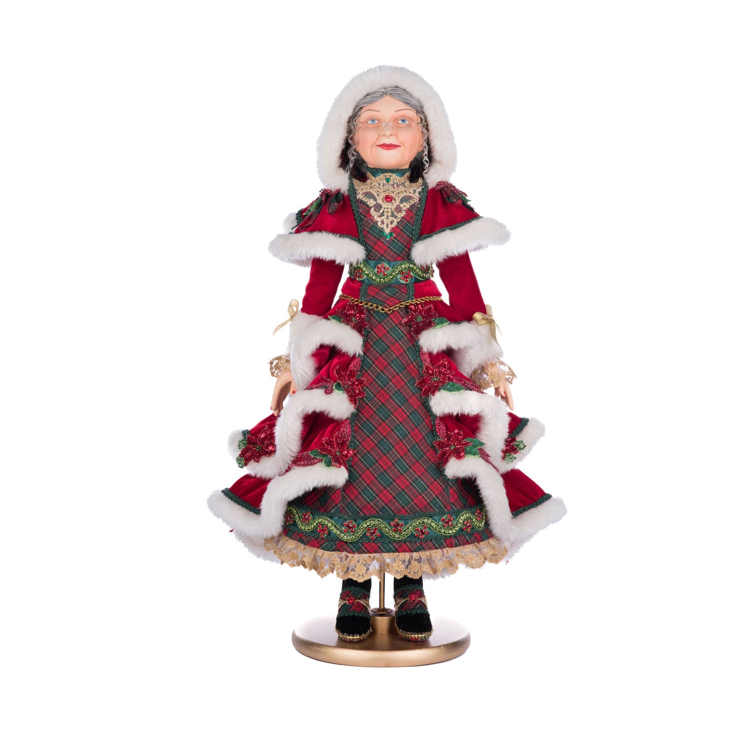 Merry Magic Mrs. Claus Doll 24"