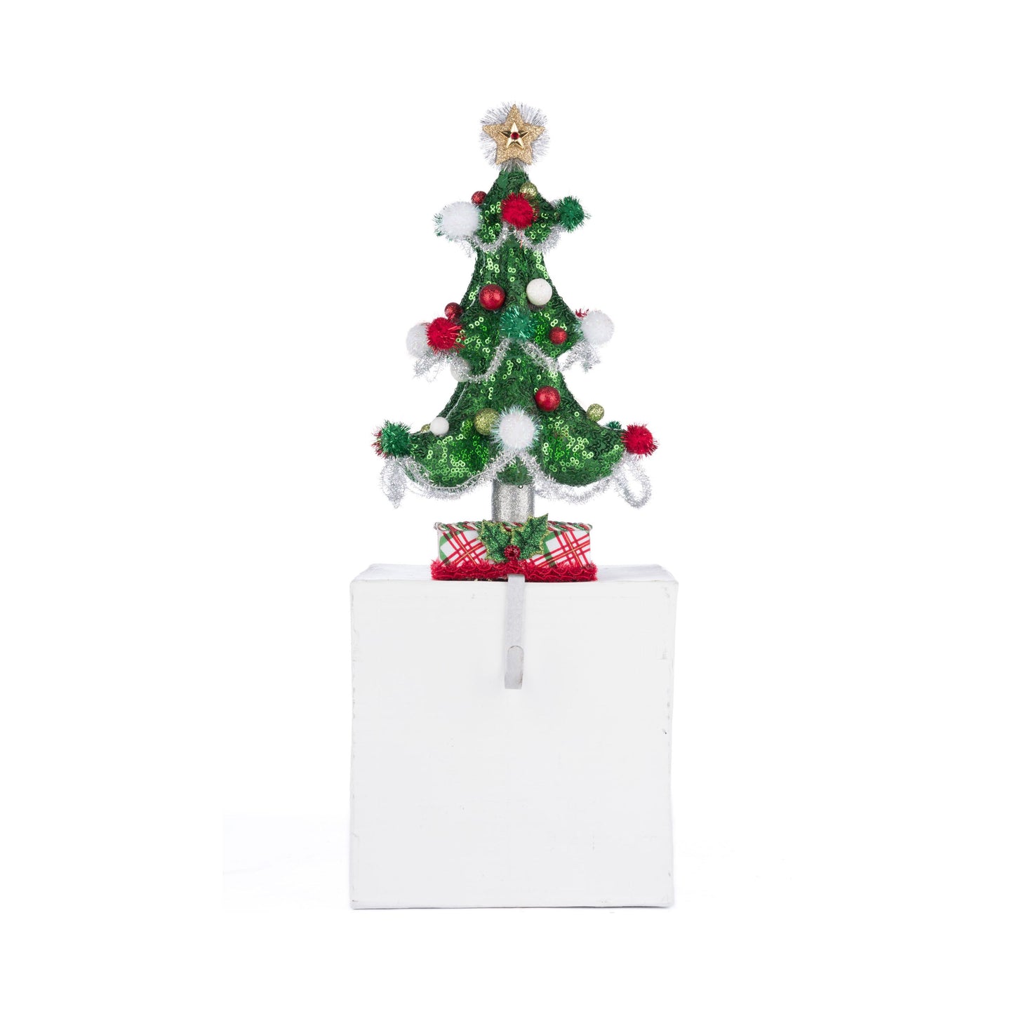 Whimsical Tree Stocking Holder 13.5"