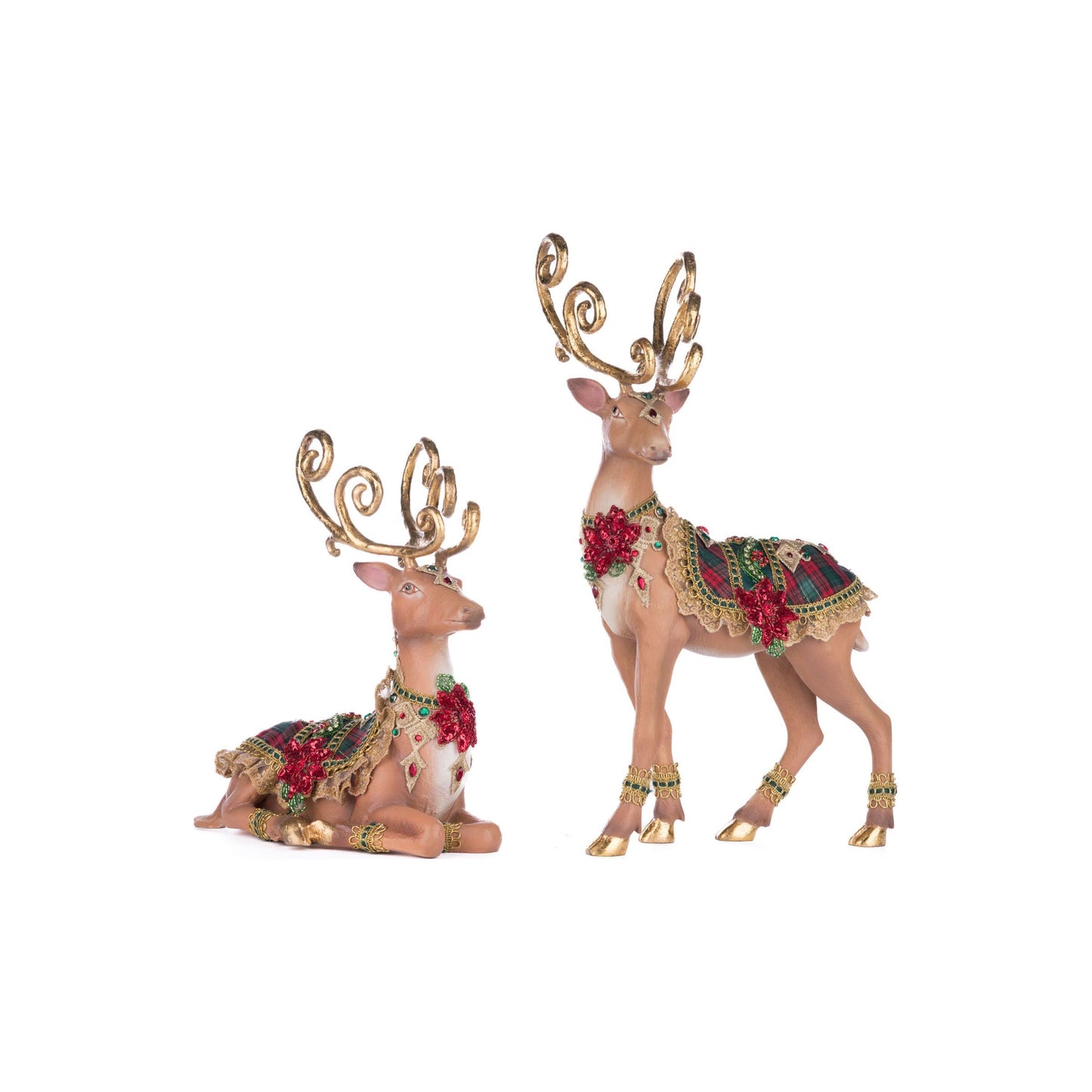 Holiday Magic Deer Set/2 15"