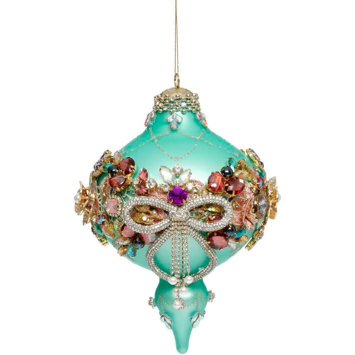 King's Jewels Extra Fancy Finial Turquoise 8"