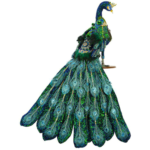 Jewelled Peacock 57"