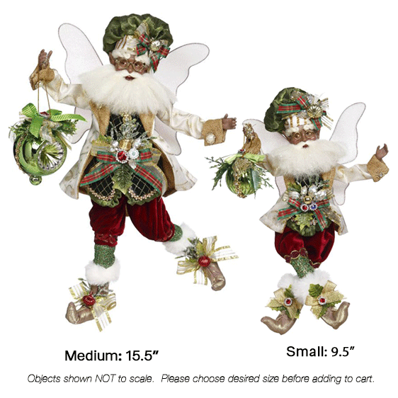 African American Ornament Fairy