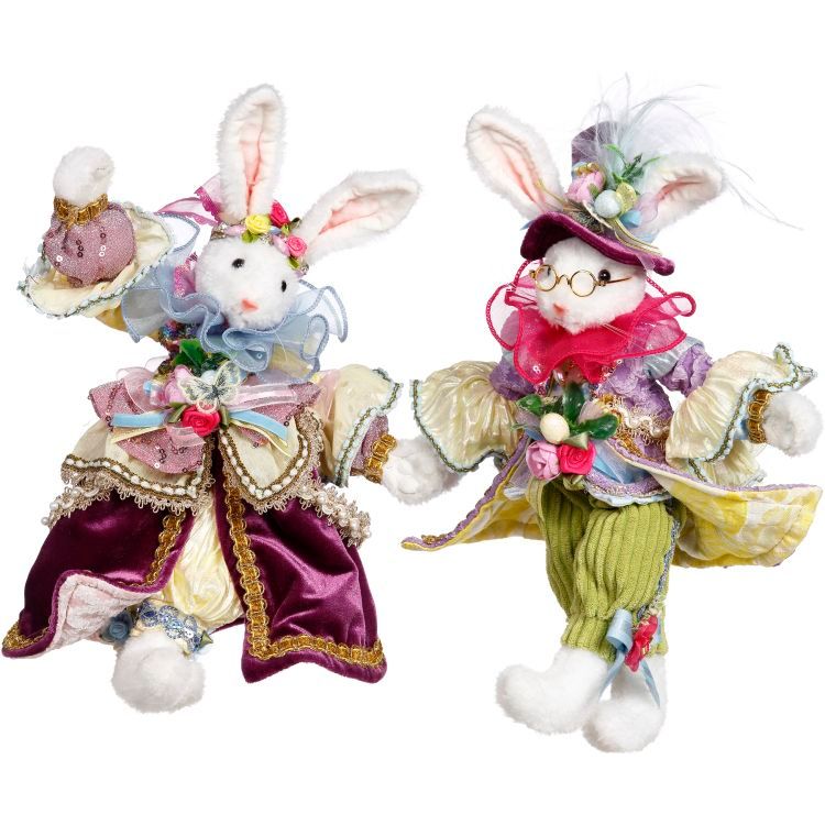 Cottontail Rabbit S 12" set of 2
