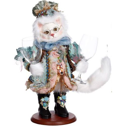 Cat with Glasses B 19"