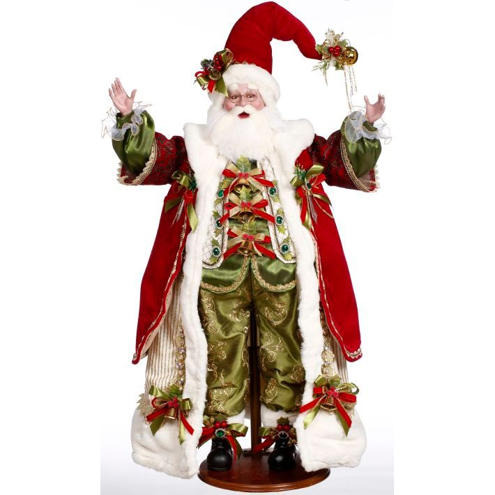 Holly & Ivy Santa 38"