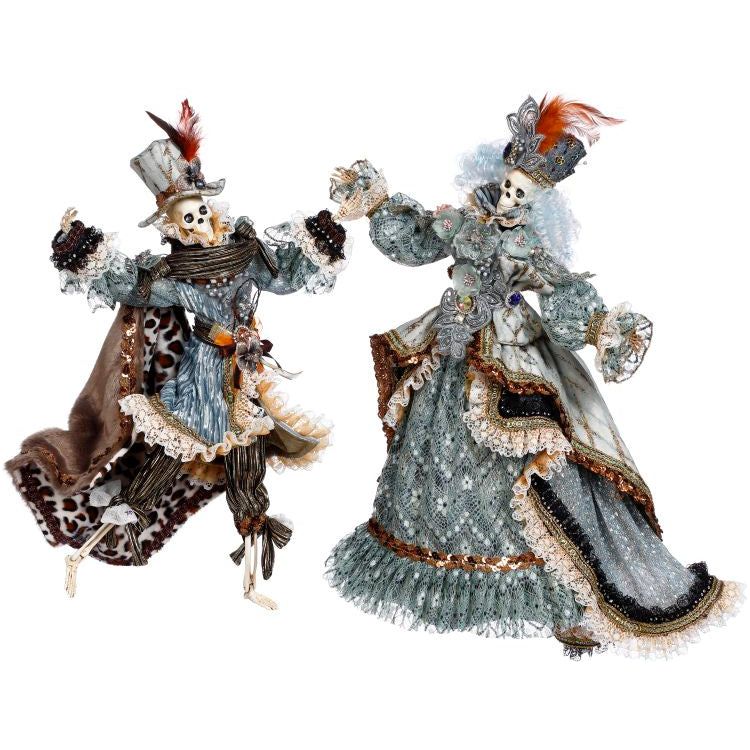 Fashionista Skeleton Sm 18" Set/2