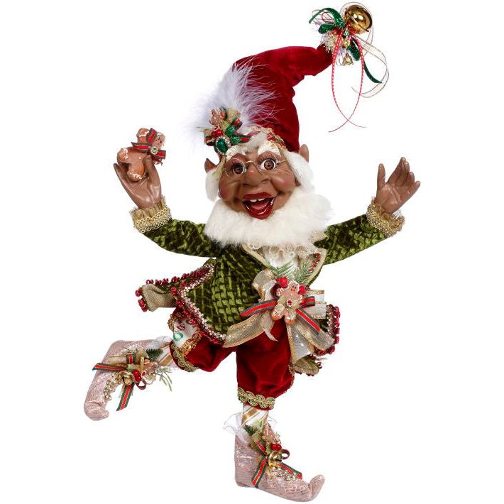 African American Cookies & Milk Elf Md 19"