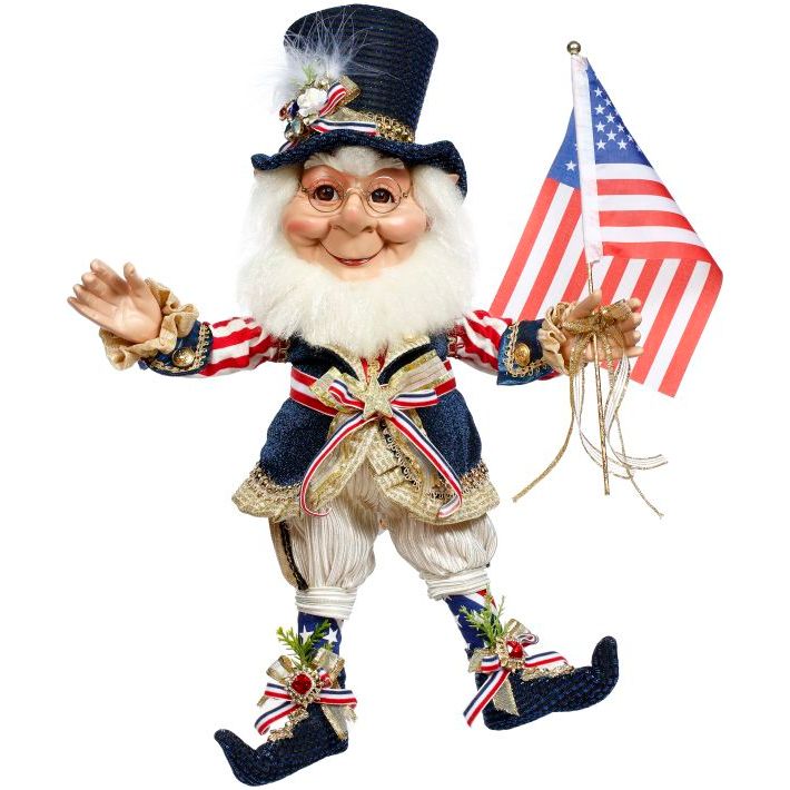 Star Spangled Banner Elf, M19.5"