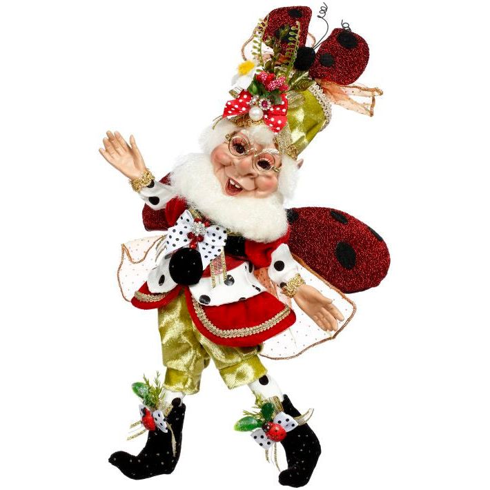 Lady Bug Elf, Sm 13.5"