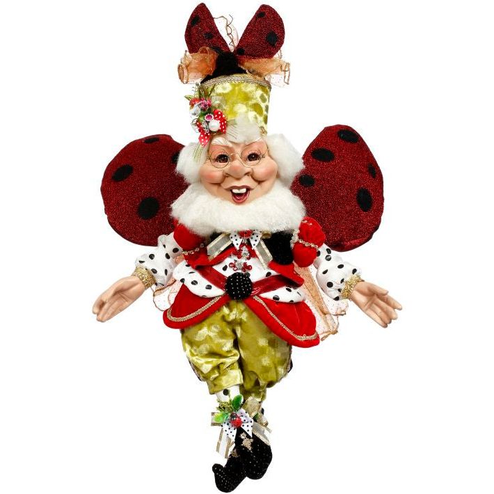 Lady Bug Elf, Med 19.5"