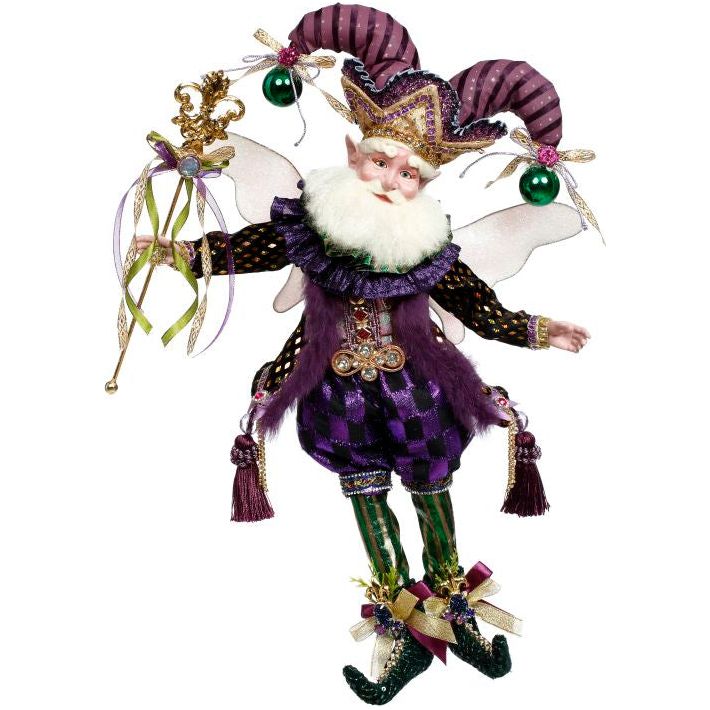 Mardi Gras Jester Fairy,M 17"