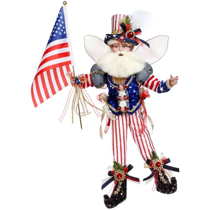 Patriotic Fairy, Med 18"