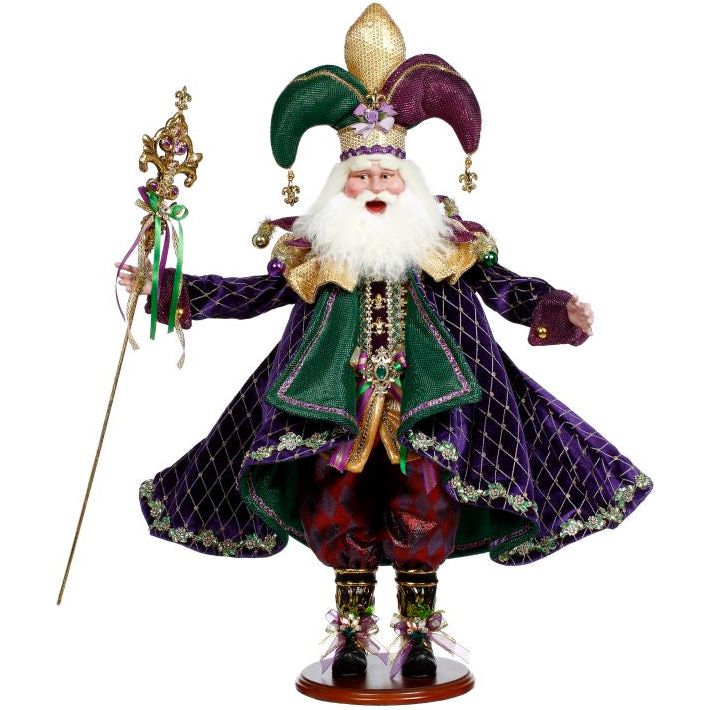 Carnavale Jester Santa 30"