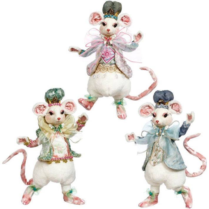 Royal Palace Mice 12" set of 3
