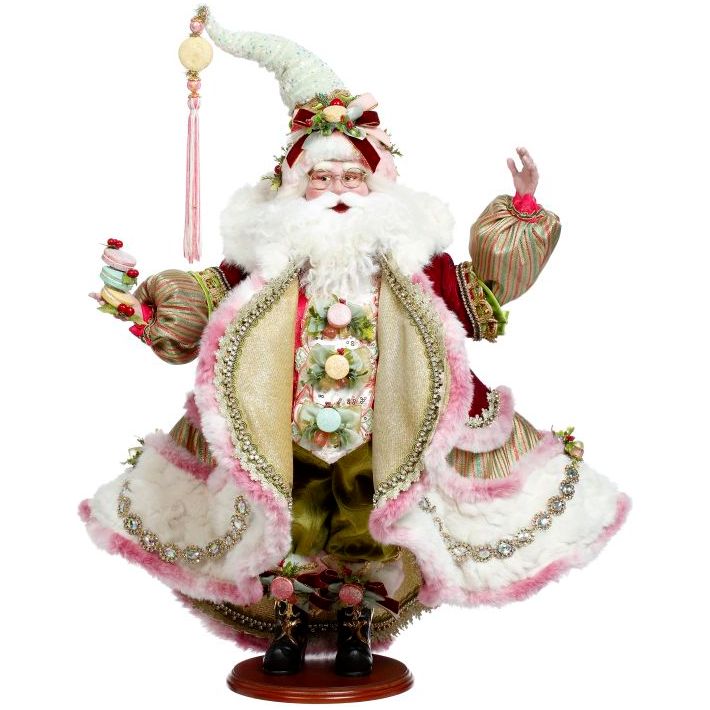 Macaron Santa 25"