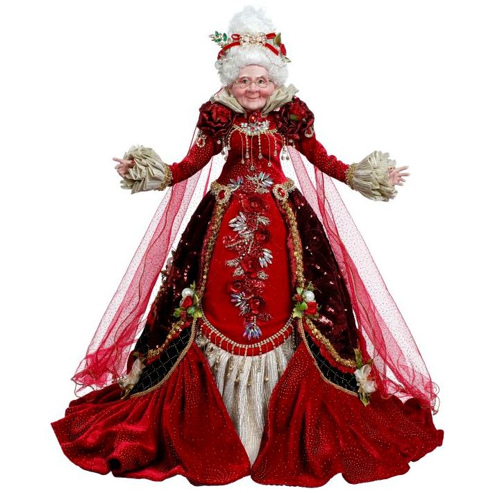 Ruby Red Mrs. Claus 23"
