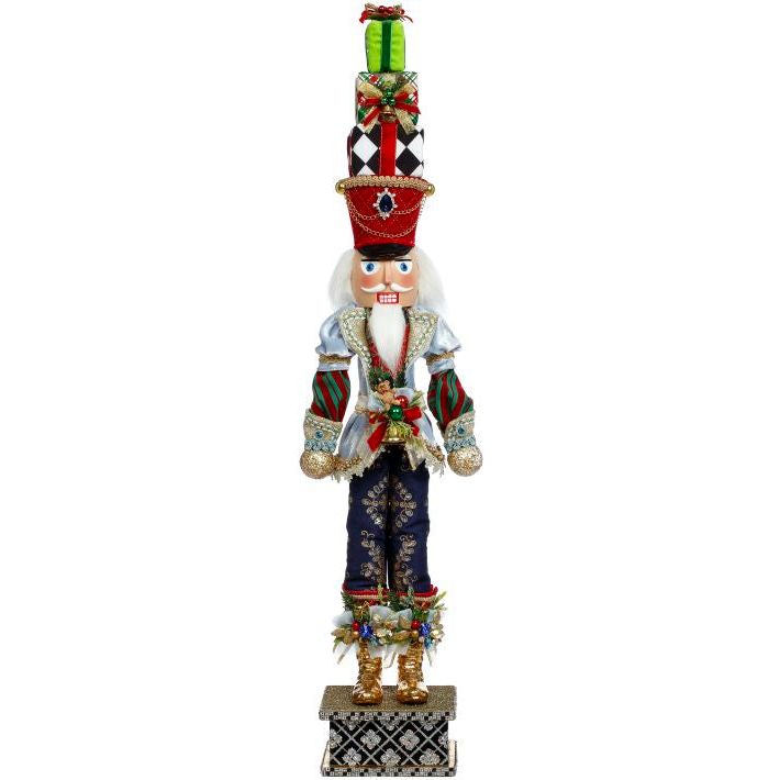 Nutcracker W/Present, Sm 29.5"