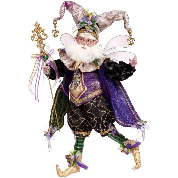 Mardi Gras Magic Fairy, Med 17.5"
