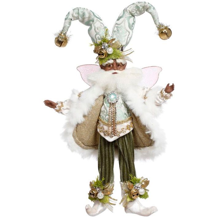 African American Joyeux Noel Fairy, S 11"