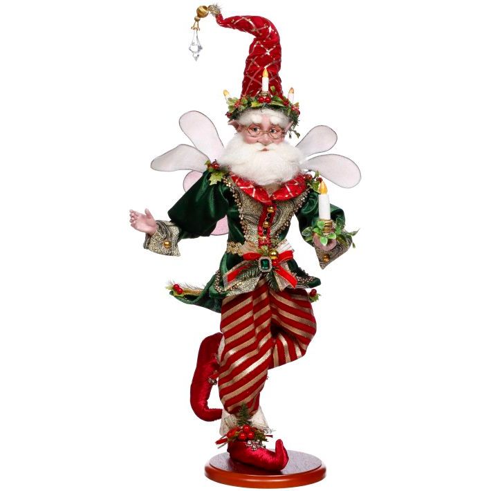 Christmas Candle Fairy On Base 21"