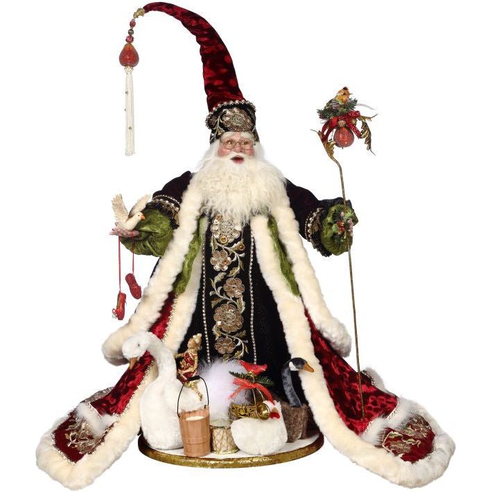 12 Days Of Christmas Santa 26.5"