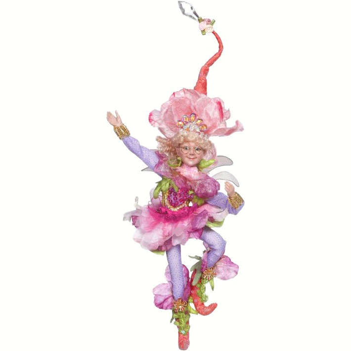 lavender flower fairy ornament Lavender Flower Fairy S. 10" – The Holiday Store