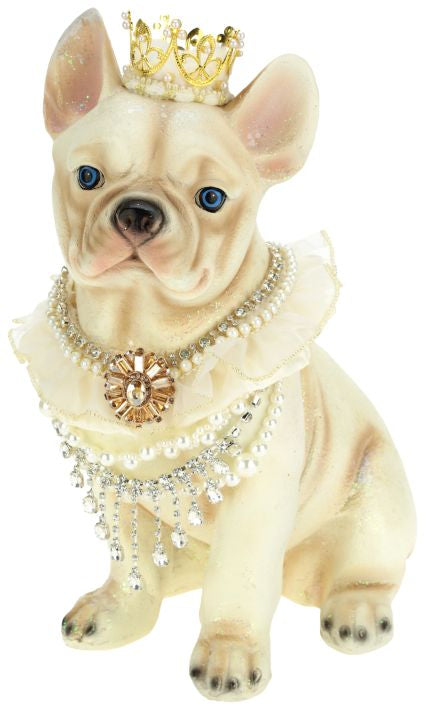 Jeweled Regal Bulldog 14.5"