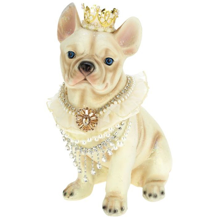 Jeweled Regal Bulldog 14.5"