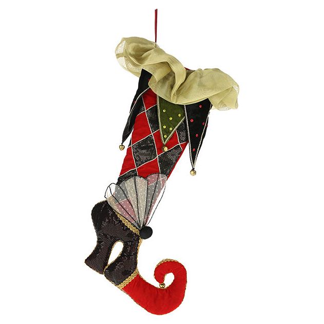 Fancy JesterStocking 25"
