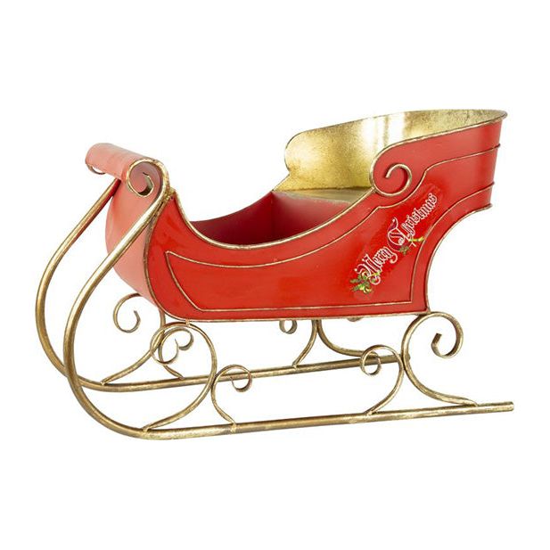 Santa's Sleigh 34 x 23"
