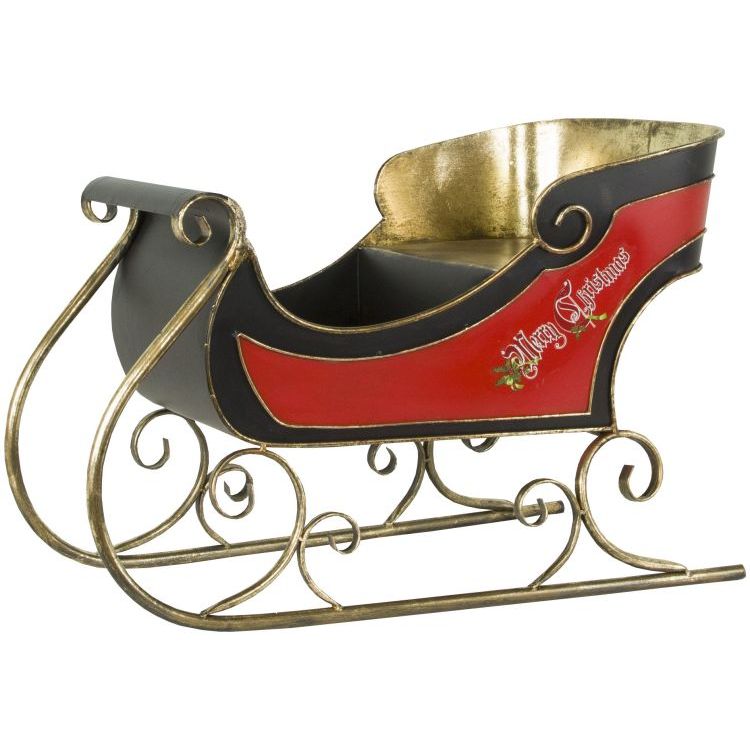 Santa's Sleigh 34X23"