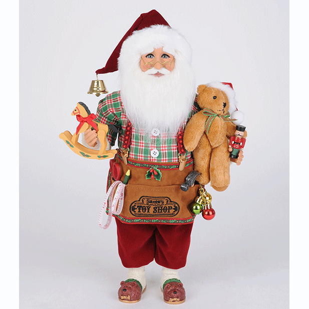 Toymaker Santa 17"
