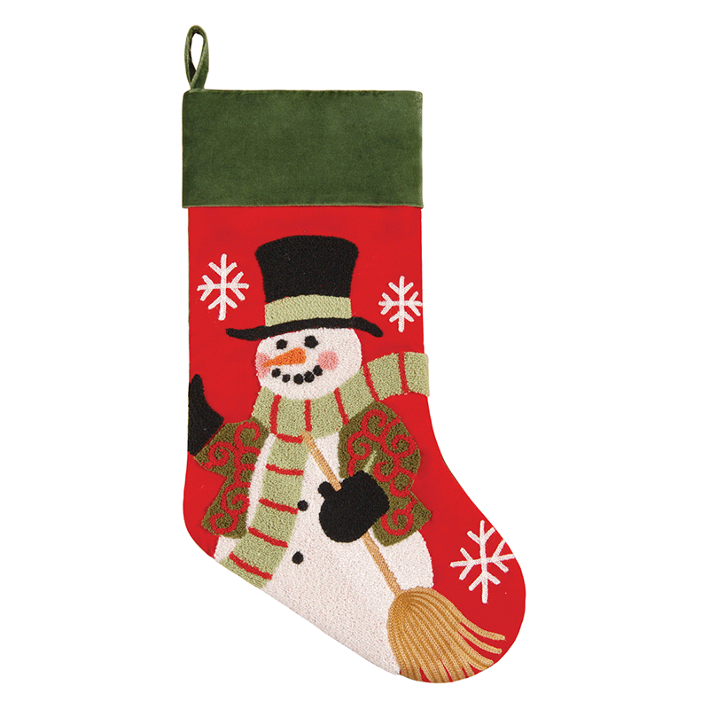 Snowman Stocking 19"
