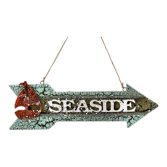 Seaside Ornament sign 10.5"