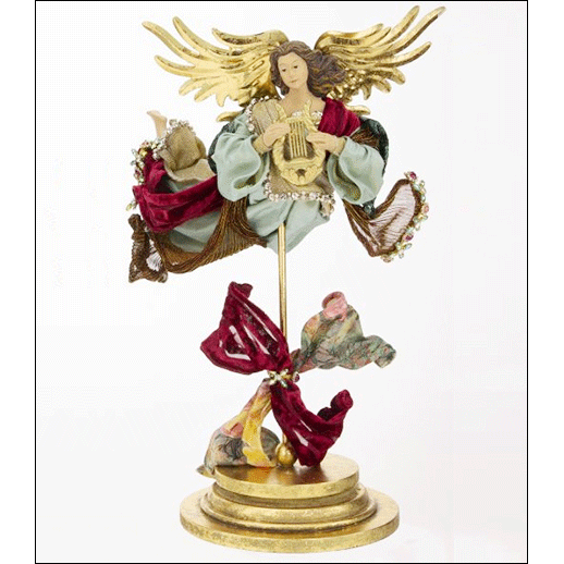 Flying Pedestal Angels-R 17"