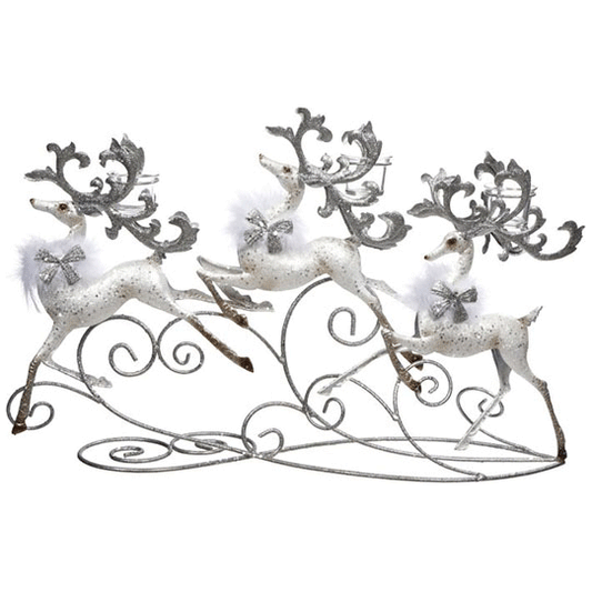 Deer Candle Hldrs 26" x 17"