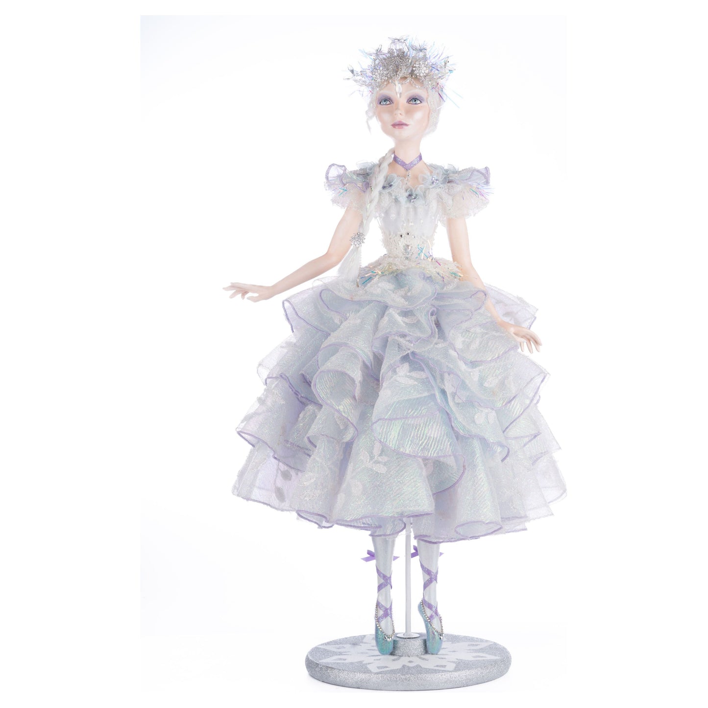 Crystalline Winter Ballerina 29"