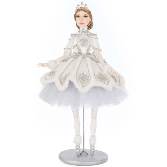 Selena Silver Ballerina Doll 28" x 16 x 16