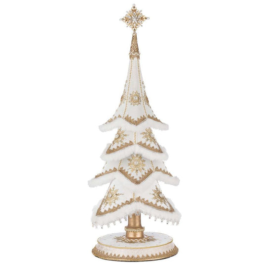 Golden Bells of Brilliance Tabletop Tree 28" x14 x 14
