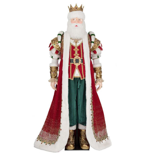 King Christian Claus Life Size 75" x 21 x 11