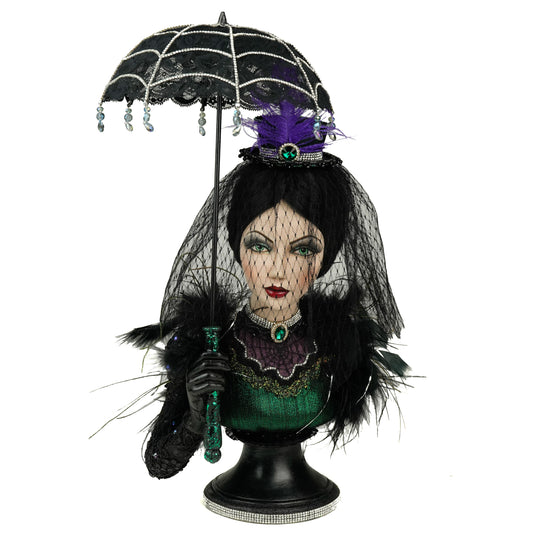 Lady Emeralda Evermourn Bust, 18x11x10