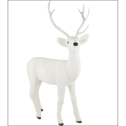 Snow Deer/Antler 45x66"